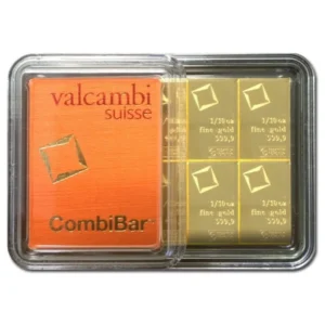 Valcambi CombiBar - 1 Troy Oz (10 x 1/10 Oz), .9999 Gold